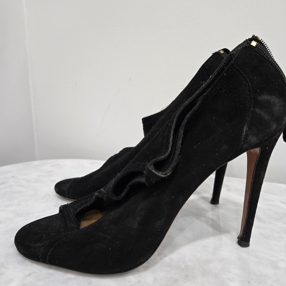 Aquazurra suede pumps - Picture 2 of 4